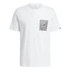 T-shirt adidas Race Flag Front and Back Graphic image-0
