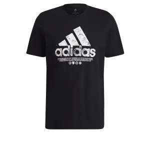 Camiseta adidas Recycled Cotton Logo Graphic image-6