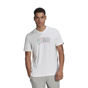 T-shirt adidas Cartoon Word Graphic image-2