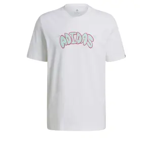 Camiseta adidas Cartoon Word Graphic image-6