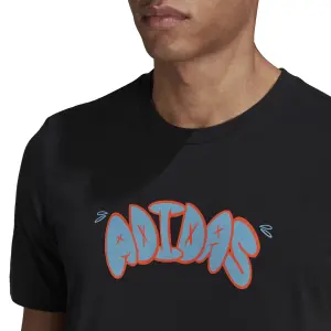 Camiseta adidas Cartoon Word Graphic image-0