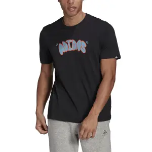 Maglietta adidas Cartoon Word Graphic image-2