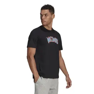 Camiseta adidas Cartoon Word Graphic image-4
