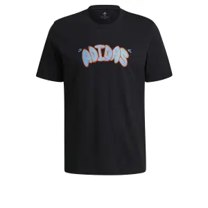 Camiseta adidas Cartoon Word Graphic image-6