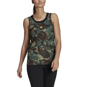 Camiseta de tirantes para mujer adidas Aeroready Designed 2 Move imprimé image-4
