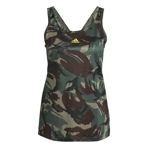 Camiseta de tirantes para mujer adidas Aeroready Designed 2 Move imprimé image-1