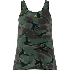 Camiseta de tirantes para mujer adidas Aeroready Designed 2 Move imprimé image-5