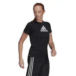 Camiseta de mujer adidas Primeblue Designed 2 Move Logo Sport image-4