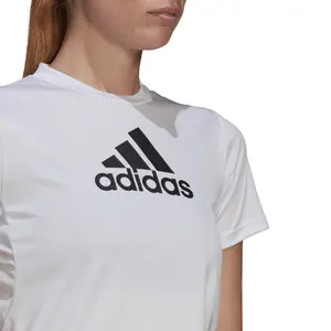 Camiseta de mujer adidas Primeblue Designed 2 Move Logo Sport image-5