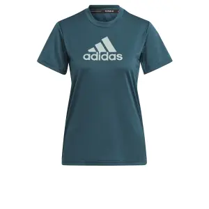 Camiseta de mujer adidas Primeblue Designed 2 Move Logo Sport image-0
