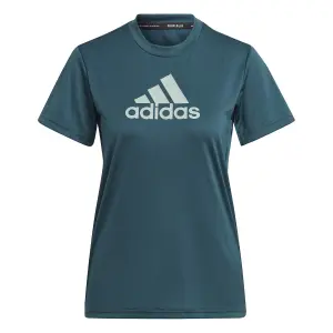 Camiseta de mujer adidas Primeblue Designed 2 Move Logo Sport image-1
