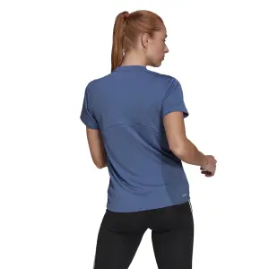 Camiseta de mujer adidas Primeblue Designed 2 Move Logo Sport image-2