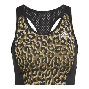 Sujetador de mujer adidas Aeroready Designed 2 Move Leopard Imprimé image-1
