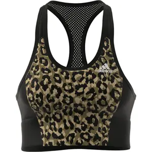 Sujetador de mujer adidas Aeroready Designed 2 Move Leopard Imprimé image-5