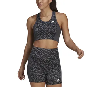 Sujetador de mujer adidas Aeroready Designed 2 Move Leopard Imprimé image-4