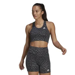 Sujetador de mujer adidas Aeroready Designed 2 Move Leopard Imprimé image-2