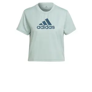Camiseta corta de mujer adidas Aeroready Designed 2 Move Logo Sport image-0