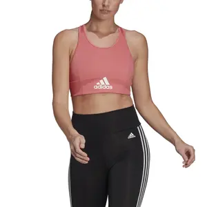 Sujetador de mujer adidas Aeroready Designed 2 Move Logo Padded Sports image-4