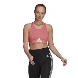 Sujetador de mujer adidas Aeroready Designed 2 Move Logo Padded Sports image-2