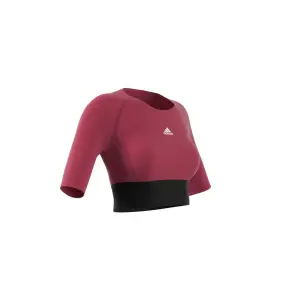 Jersey de manga corta para mujer adidas Sportphoria Aeroready image-5