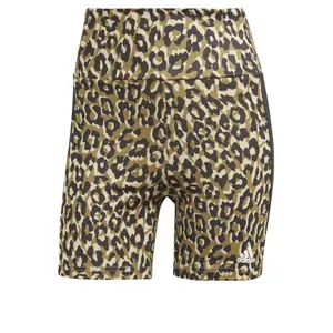 Mujer ciclista adidas Designed To Move Aeoready Leopard Imprimé image-0