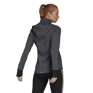 Felpa con cappuccio da donna adidas Designed To Move Aeroready image-3