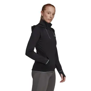 Felpa con cappuccio da donna adidas Designed To Move Aeroready image-4