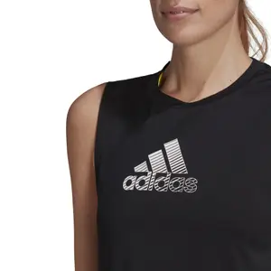Camiseta de tirantes para mujer adidas Designed To Move Aeroready image-6