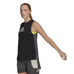 Camiseta de tirantes para mujer adidas Designed To Move Aeroready image-2
