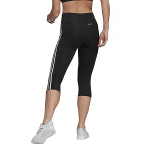 Legging femme taille haute adidas Designed To Move 3-Bandes 3/4 Sport image-3
