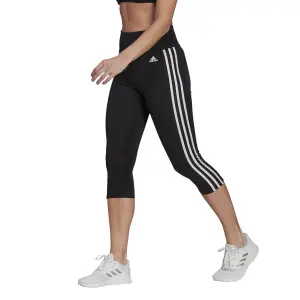 Legging femme taille haute adidas Designed To Move 3-Bandes 3/4 Sport image-1