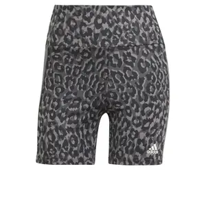 Mujer ciclista adidas Designed To Move Aeoready Leopard Imprimé image-0