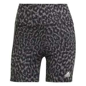 Mujer ciclista adidas Designed To Move Aeoready Leopard Imprimé image-1