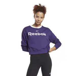 Sweatshirt femme Reebok Linear Logo image-1