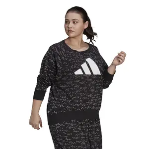 Sweatshirt Rundhalsausschnitt Frau adidas Sportswear Winners Badge of Sport (Grandes tailles) image-3