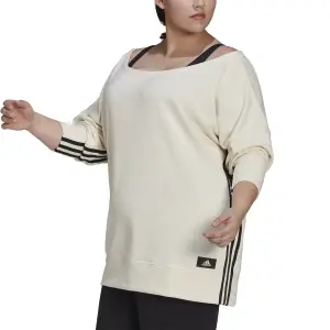 Felpa da donna adidas Womens Recycled Cotton Cover-Up image-2