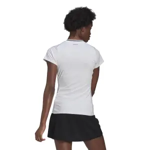 T-shirt för kvinnor adidas Tennis Match Aeroready image-4