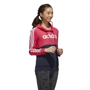 Sudadera con capucha para mujer adidas Essentials Colorblock Fleece image-3