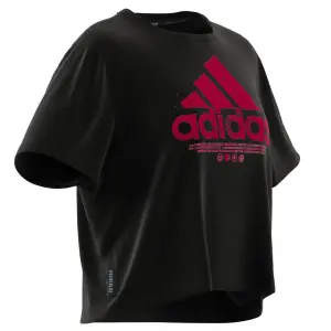 Camiseta de mujer adidas Cropped Big Logo Primeblue image-0