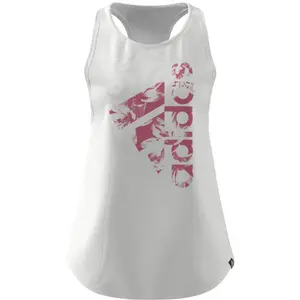 Camiseta de tirantes para mujer adidas Floral Graphic image-4