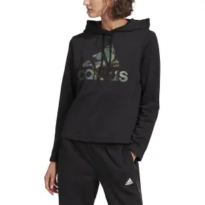 Sudadera con capucha para mujer adidas Essentials Camouflage Logo image-2