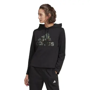 Sudadera con capucha para mujer adidas Essentials Camouflage Logo image-1