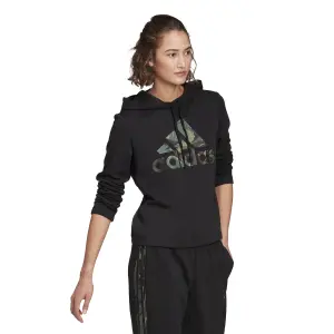 Sudadera con capucha para mujer adidas Essentials Camouflage Logo image-3