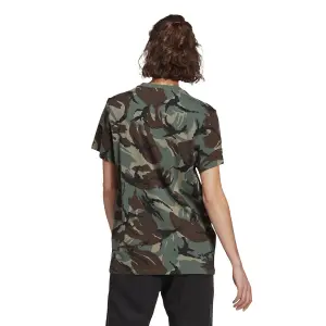 Dames-T-shirt adidas Essentials Boyfriend Camouflage image-2