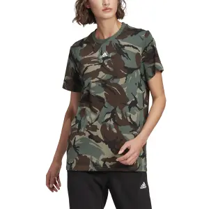 Camiseta de mujer adidas Essentials Boyfriend Camouflage image-4