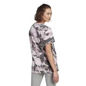Dames-T-shirt adidas Essentials Boyfriend Camouflage image-3