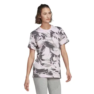 Dames-T-shirt adidas Essentials Boyfriend Camouflage image-2