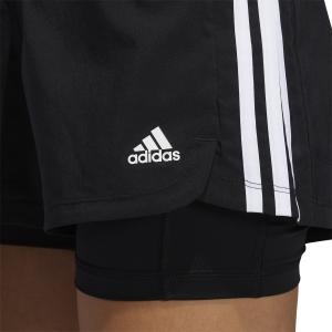 Short femme adidas Pacer 3-Bandes Woven Two-in-One image-5