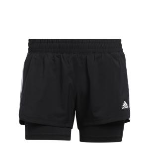 Short femme adidas Pacer 3-Bandes Woven Two-in-One image-1