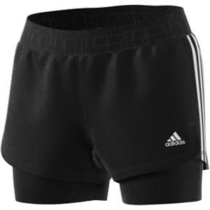 Short femme adidas Pacer 3-Bandes Woven Two-in-One image-3